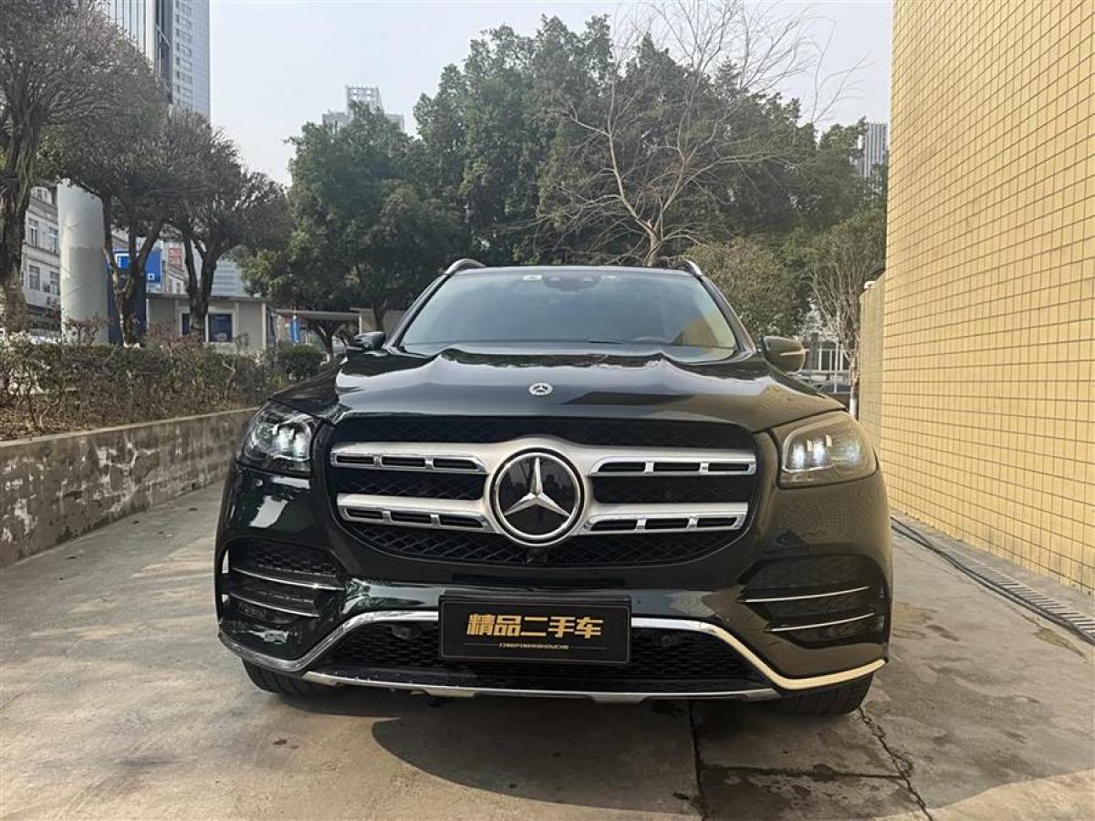 奔馳 奔馳GLS  2022款 改款二 GLS 450 4MATIC 豪華型圖片