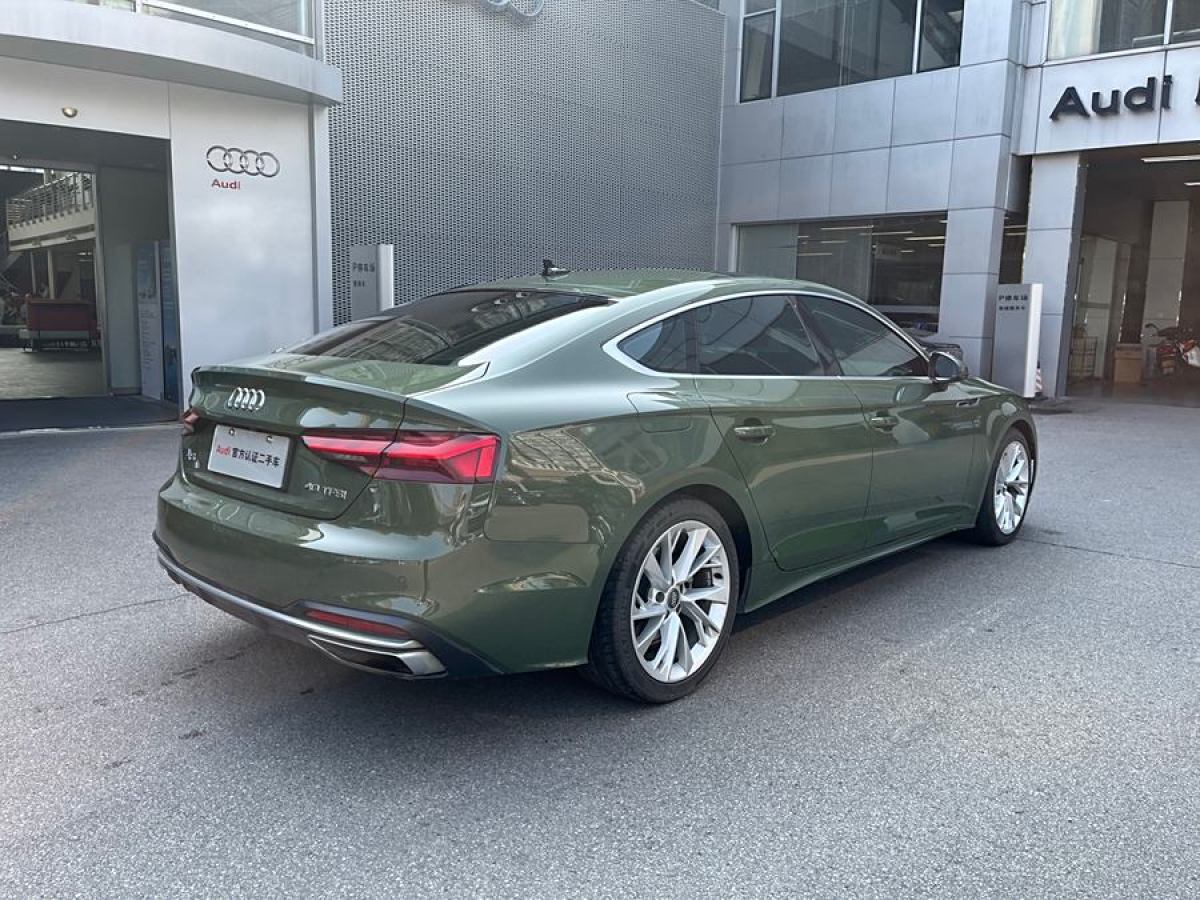 2021年2月奧迪 奧迪A5  2023款 Sportback 40 TFSI 時尚動感型