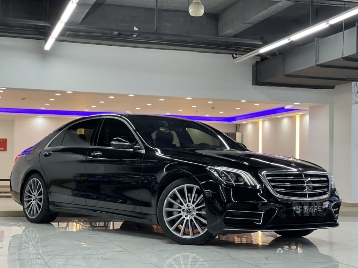 奔馳 奔馳s級 2019款 s 450 l 4matic 臻藏版圖片