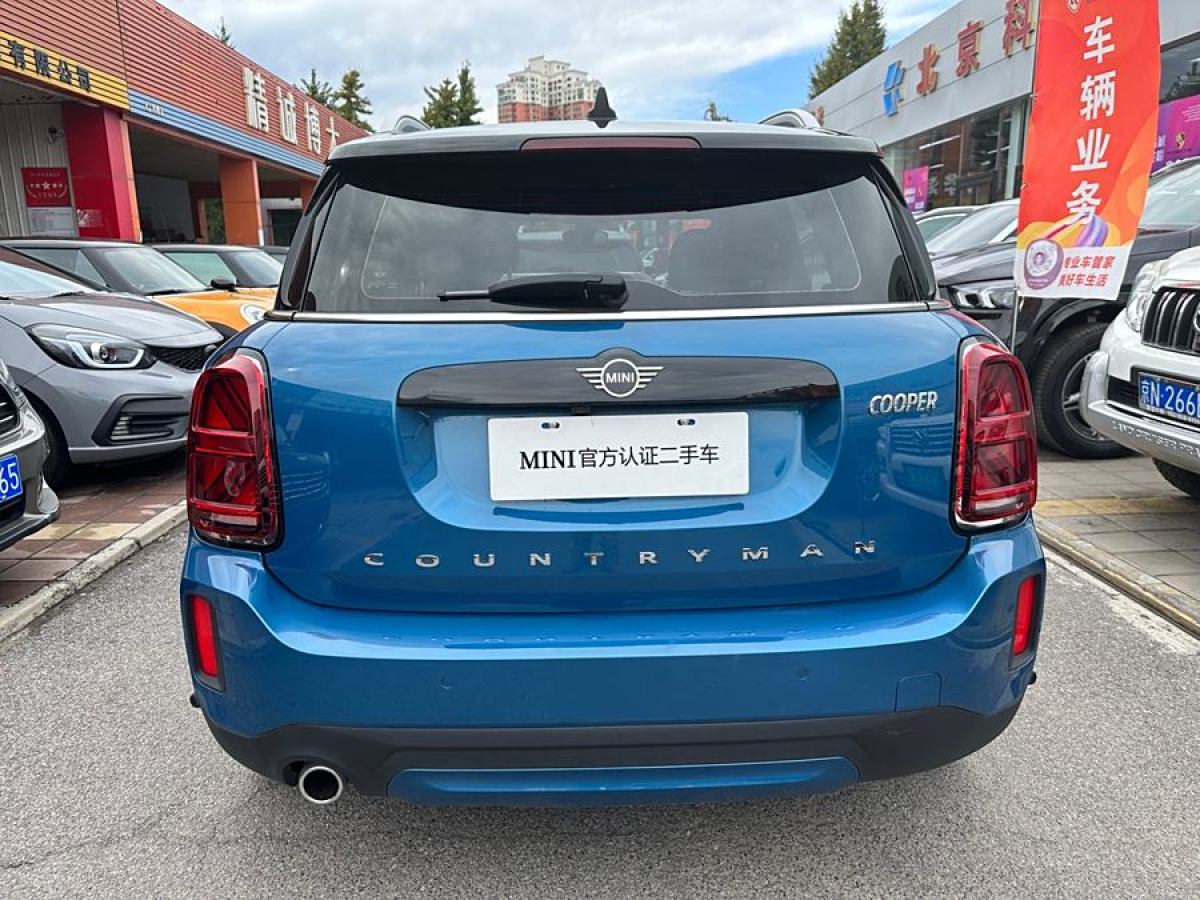 2020年11月MINI COUNTRYMAN  2021款 1.5T COOPER ALL4 拉古納藍(lán)限量版