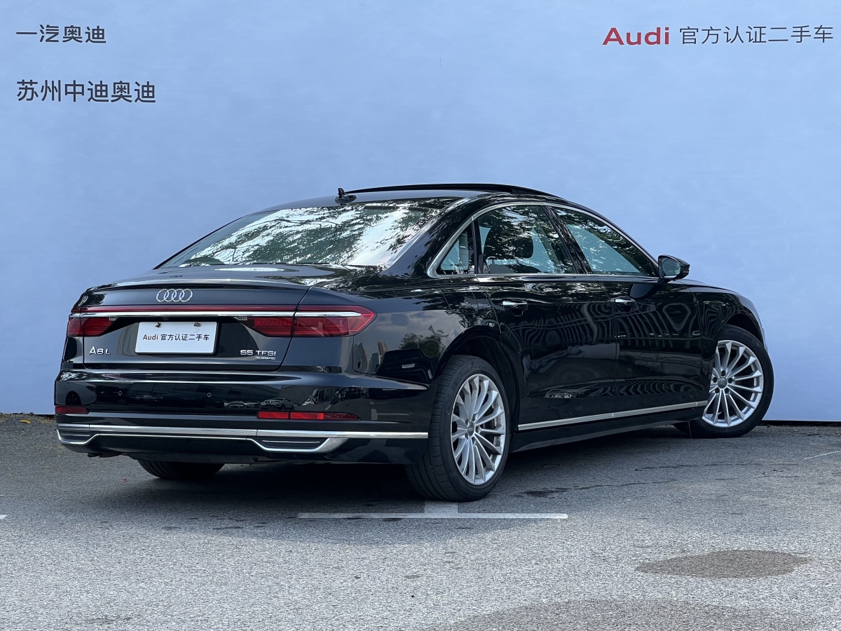 2018年7月奧迪 奧迪A8  2018款 A8L 55 TFSI quattro投放版精英型