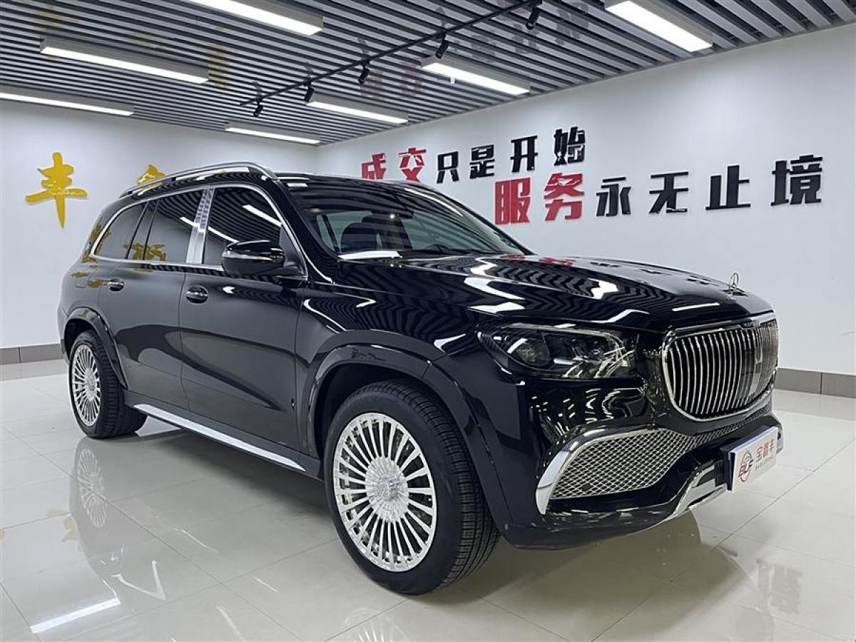 奔馳 奔馳GLS  2022款 改款二 GLS 450 4MATIC 時尚型圖片