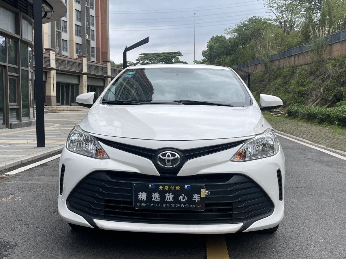 2019年9月丰田 威驰  2019款 1.5L CVT畅行版