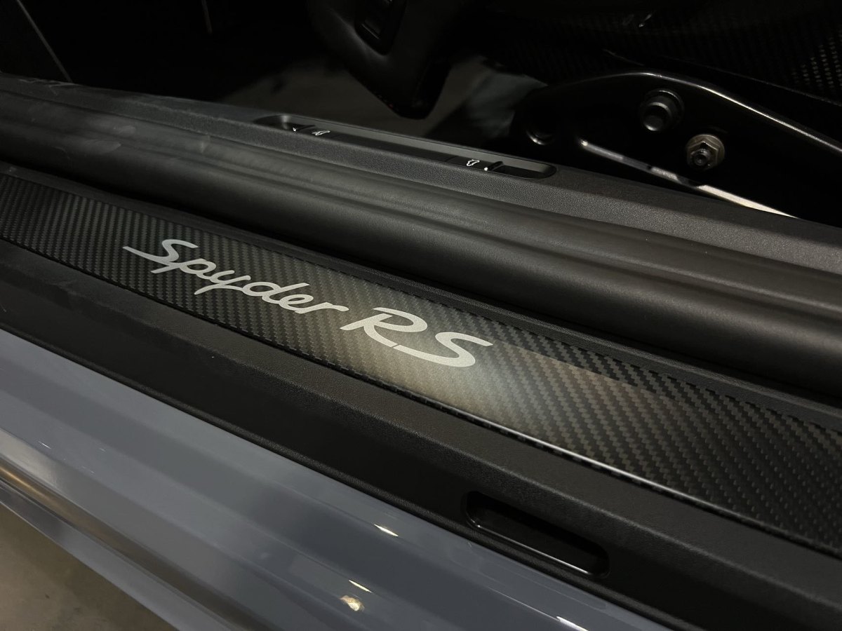 保時捷 718  2023款 Spyder RS 4.0L圖片