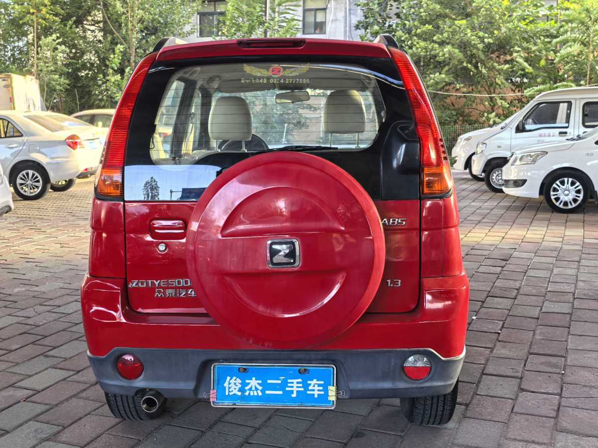 眾泰 5008  2010款 1.3L 手動舒適型圖片