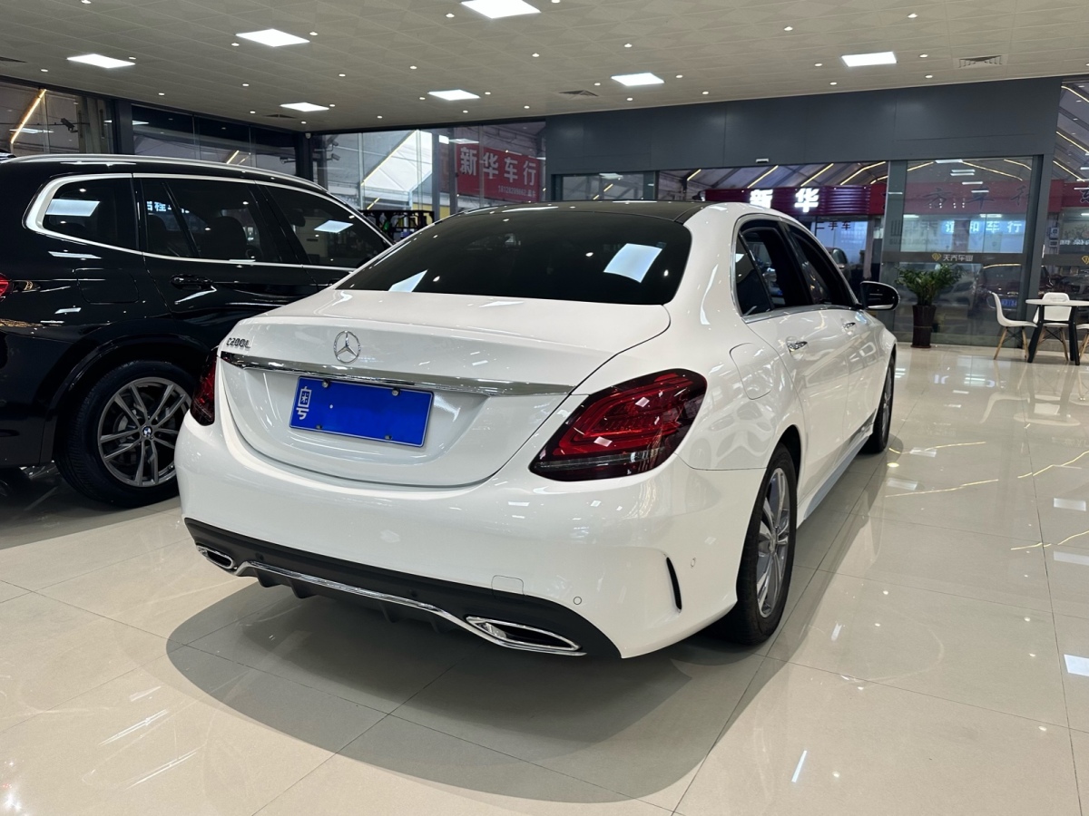 奔馳 奔馳c級 2021款 c 200 l 時尚型運動版圖片