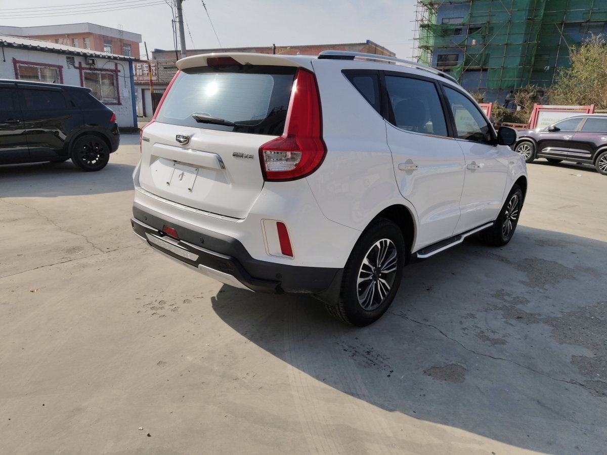 吉利 遠(yuǎn)景SUV  2016款 1.3T CVT豪華型圖片