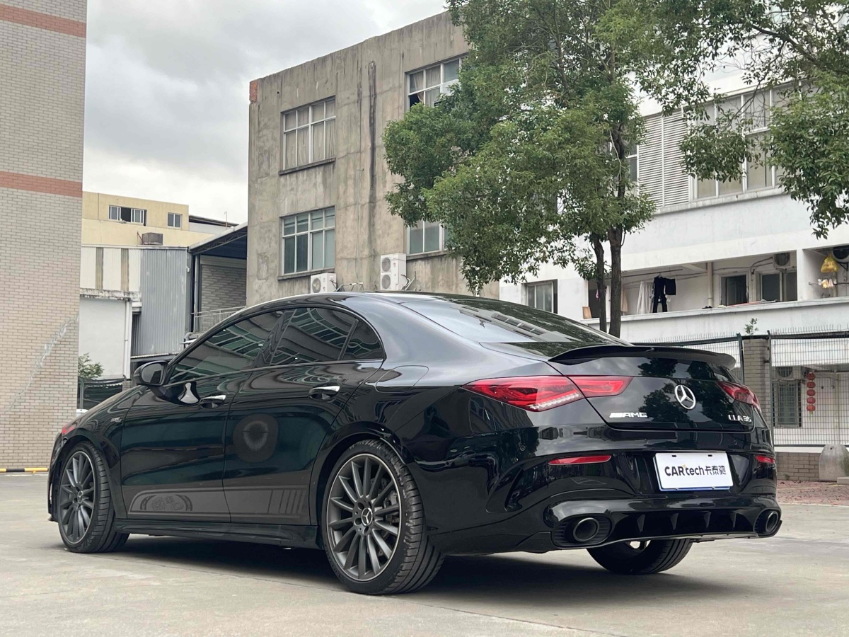 奔馳 奔馳CLA級AMG  2022款 AMG CLA 35 4MATIC 55周年紀(jì)念版圖片