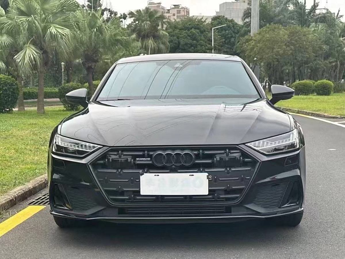 奧迪 奧迪A7L  2024款 45 TFSI quattro S-line 黑武士版圖片