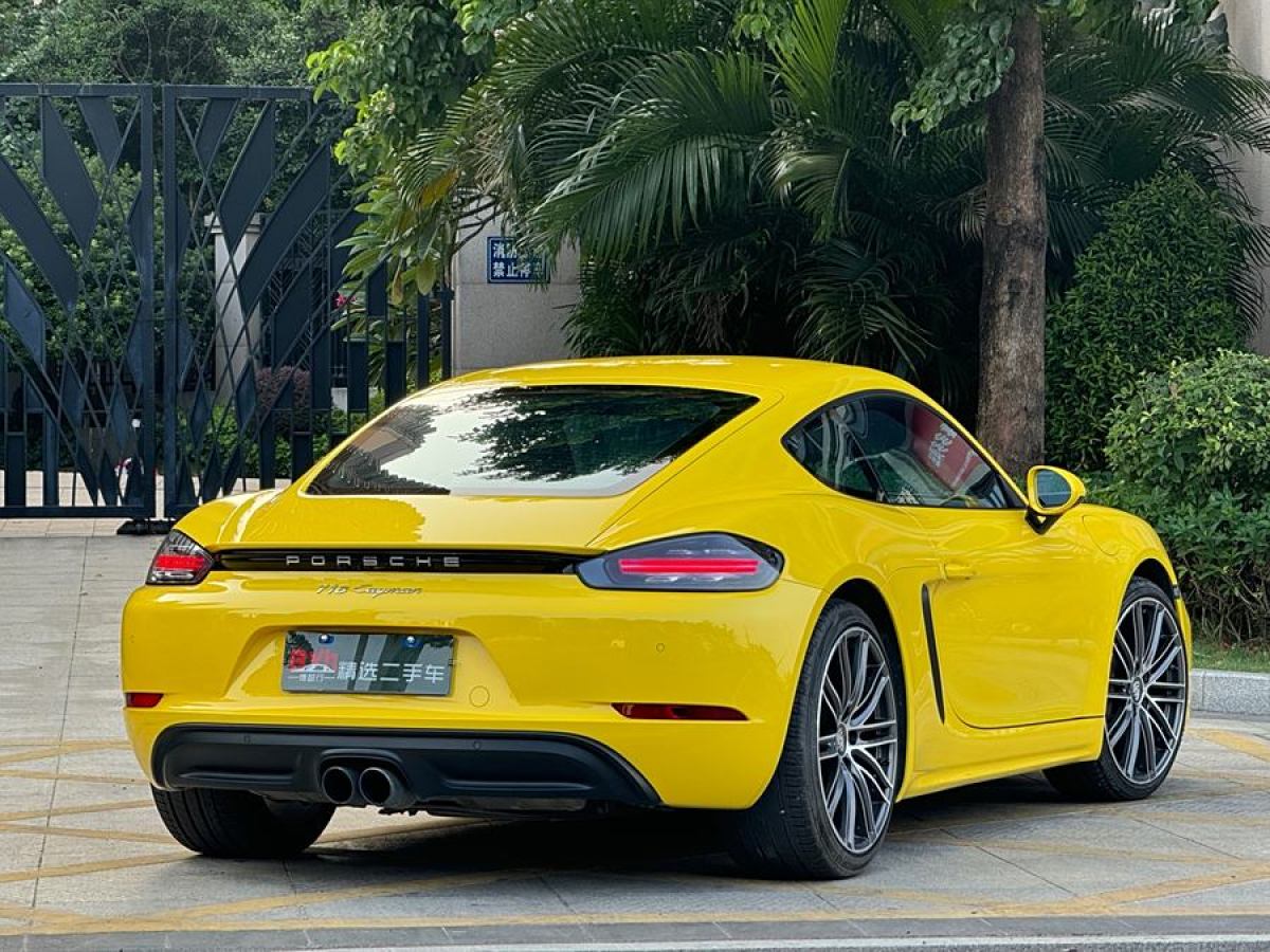 保時(shí)捷 718  2016款 Cayman 2.0T圖片