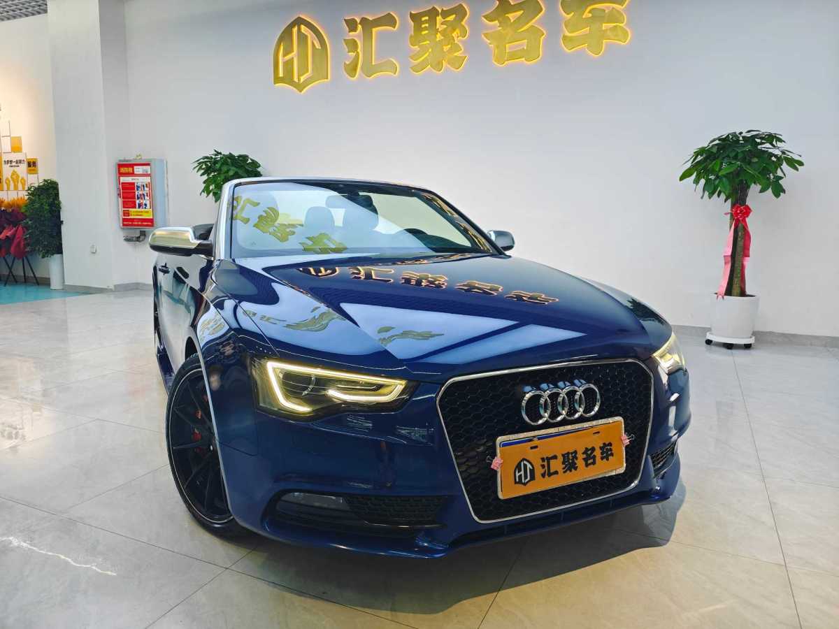 奧迪 奧迪A5  2014款 Cabriolet 45 TFSI風(fēng)尚版圖片