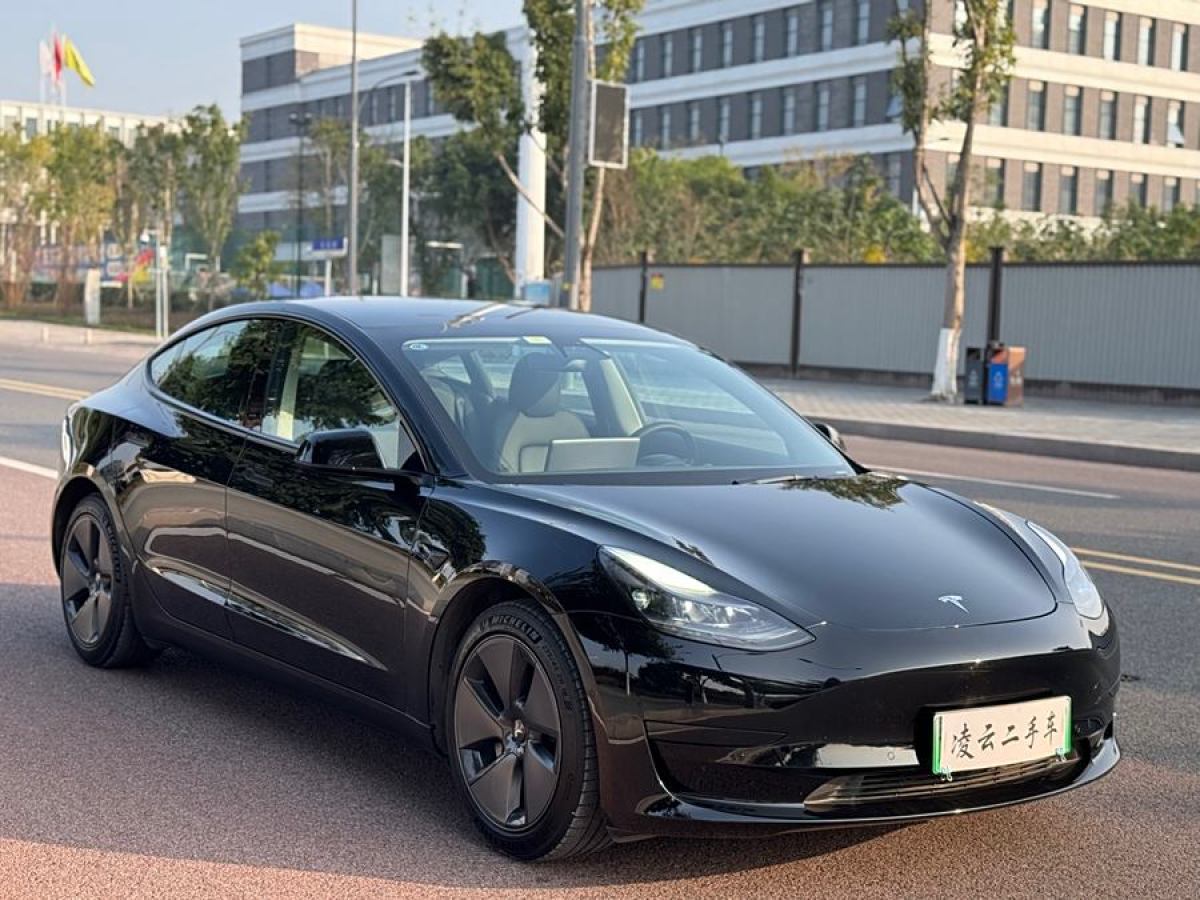 特斯拉 Model 3  2021款 改款 標(biāo)準(zhǔn)續(xù)航后驅(qū)升級(jí)版圖片