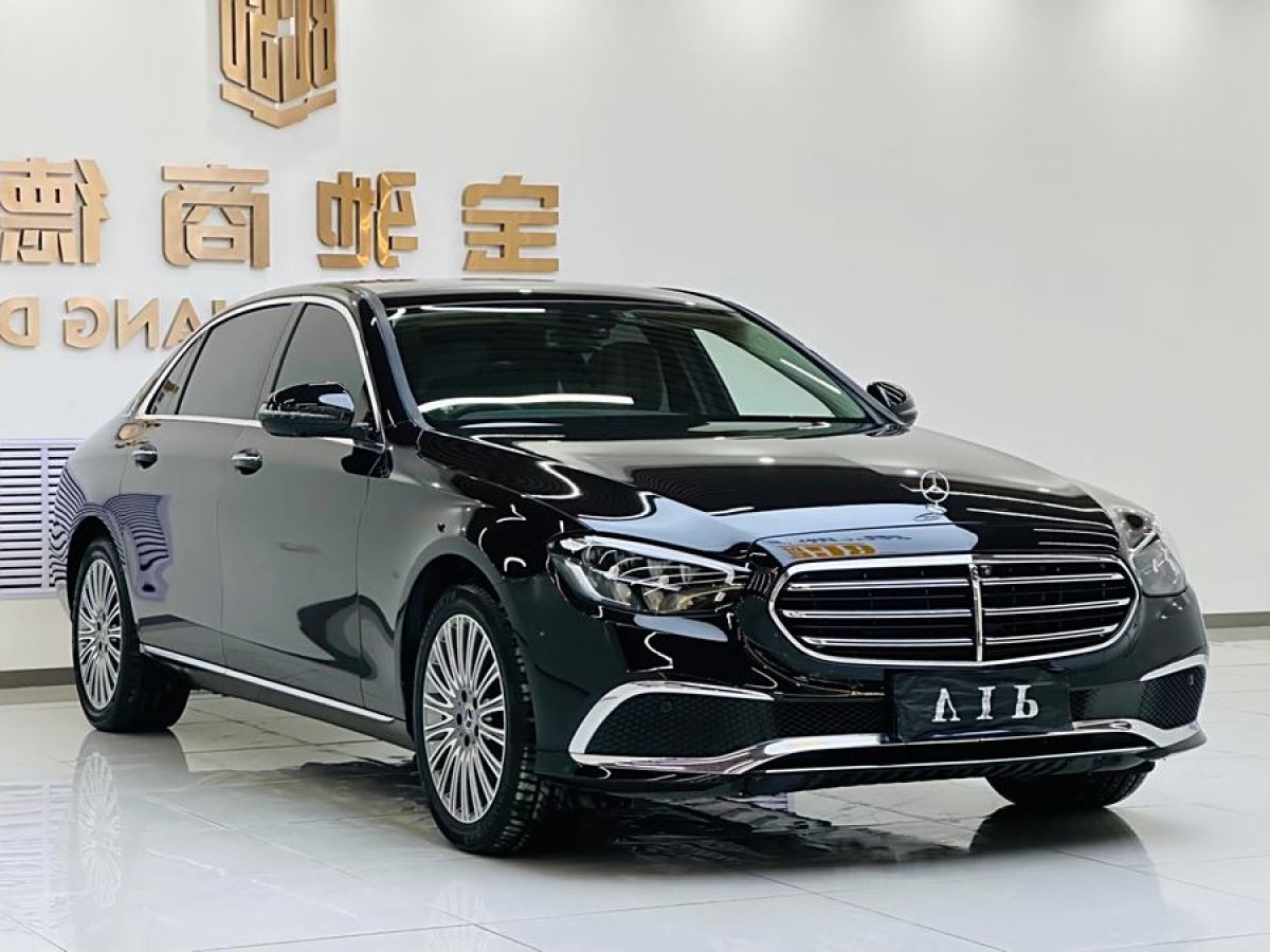 奔馳 奔馳E級(jí)  2021款 改款 E 300 L 豪華型圖片