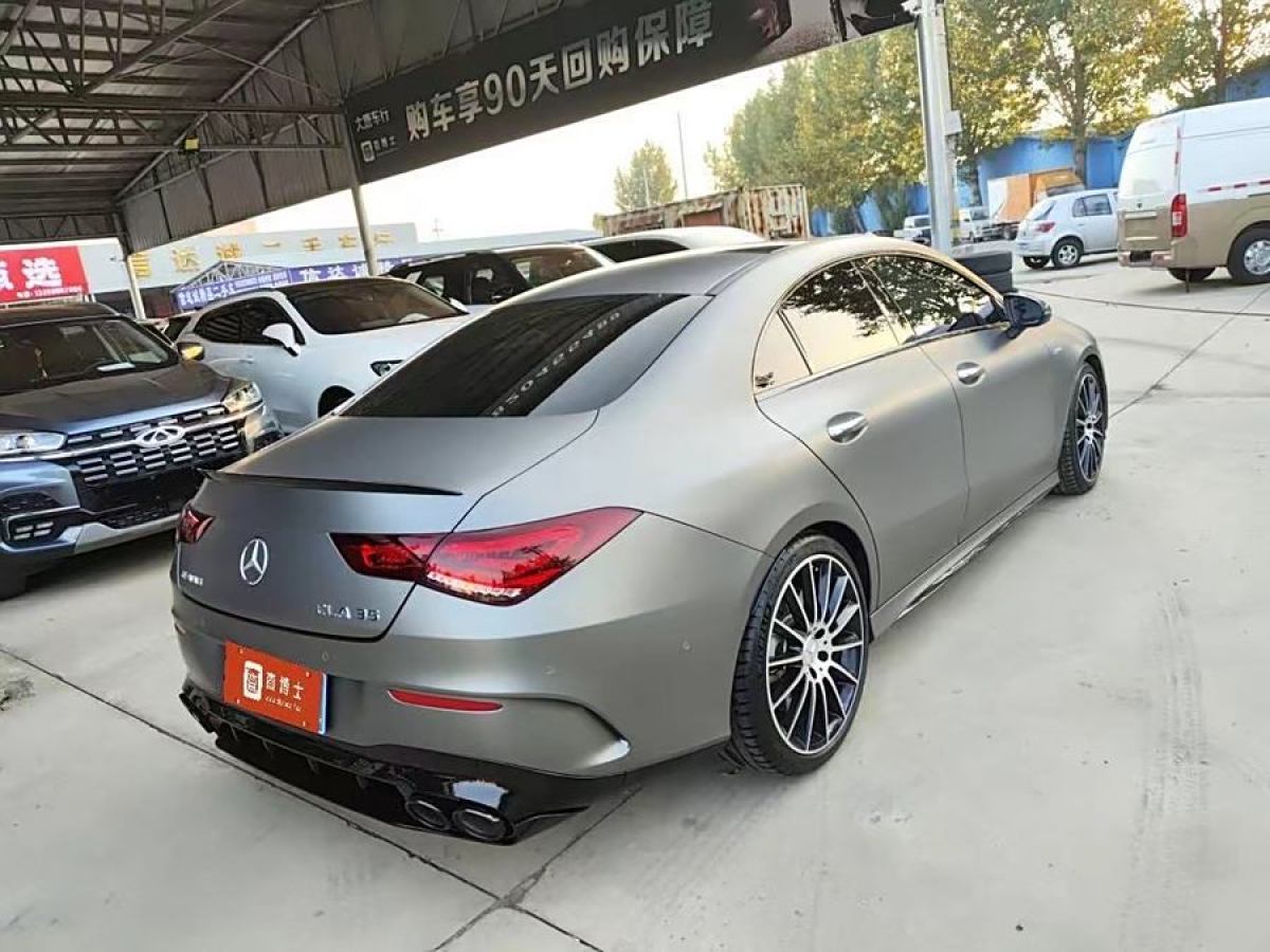 2022年1月奔馳 奔馳CLA級AMG  2023款 AMG CLA 35 4MATIC