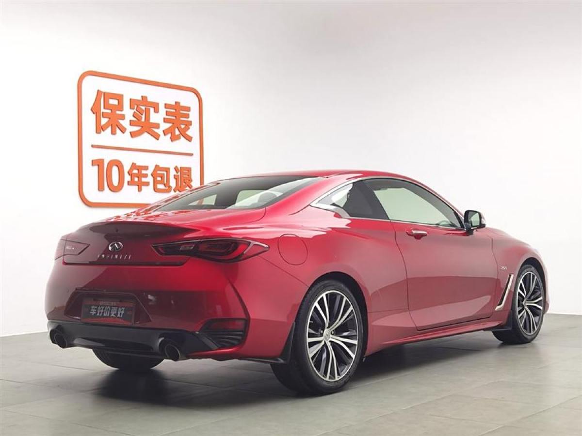 2019年9月英菲尼迪 Q60  2019款 2.0T 豪華版