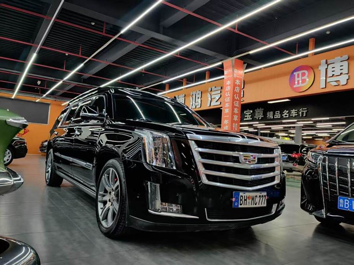 凱迪拉克 凱雷德ESCALADE  2017款 6.2L ESV鉑金版加長(zhǎng)型圖片