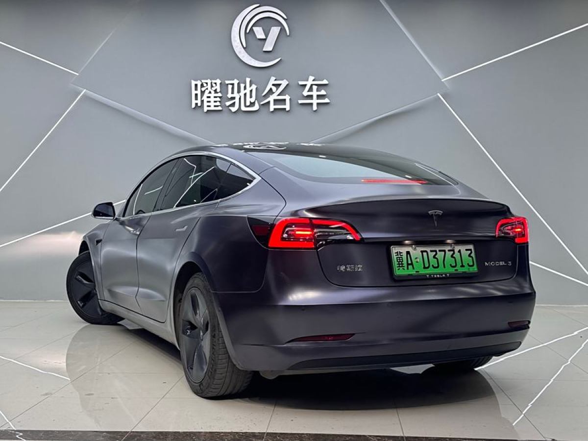 特斯拉 Model 3  2020款 改款 標準續(xù)航后驅升級版圖片