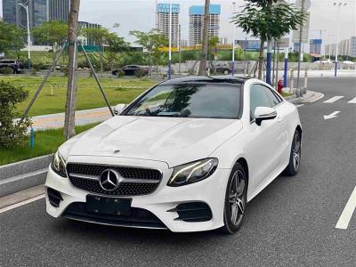 2018年1月 奔馳 奔馳E級(jí)(進(jìn)口) E 200 4MATIC 轎跑車圖片