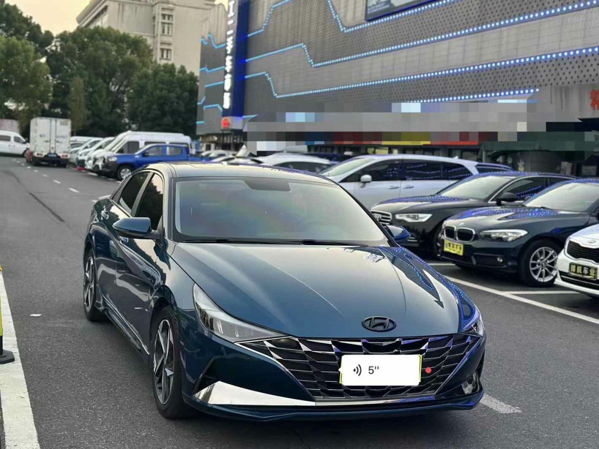 2021年2月現(xiàn)代 伊蘭特  2021款 1.5L GLX精英版