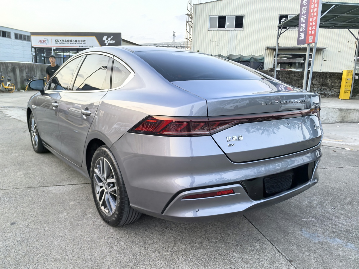 2023年2月比亞迪 秦PLUS  2021款 EV 500KM 尊貴型