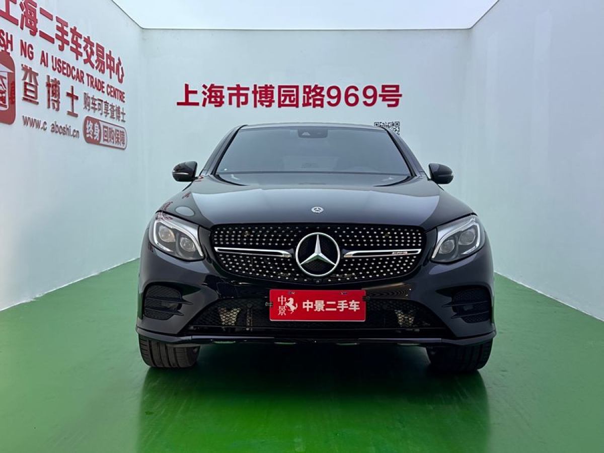 2018年10月奔馳 奔馳GLC轎跑 AMG  2017款 AMG GLC 43 4MATIC 轎跑SUV