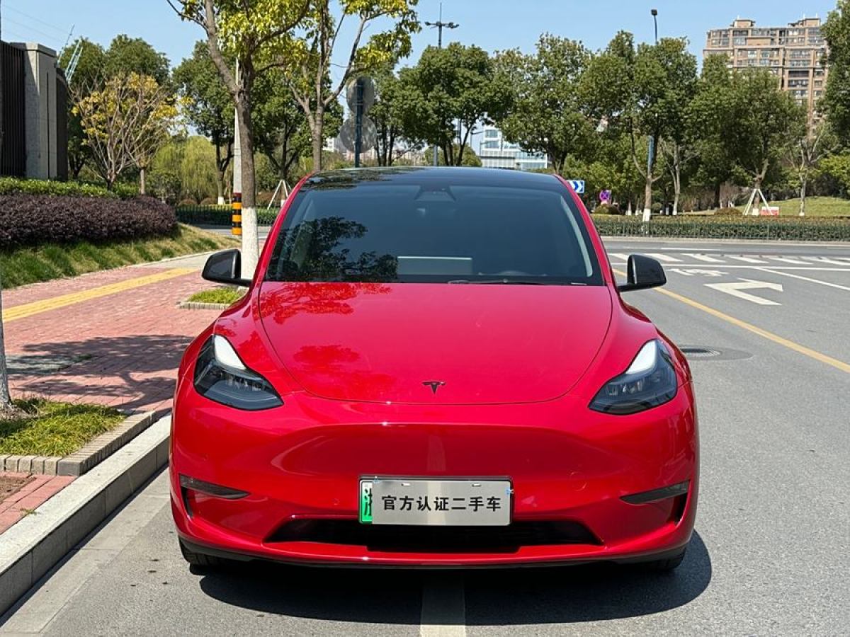 特斯拉 Model Y  2022款 改款 長(zhǎng)續(xù)航全輪驅(qū)動(dòng)版圖片