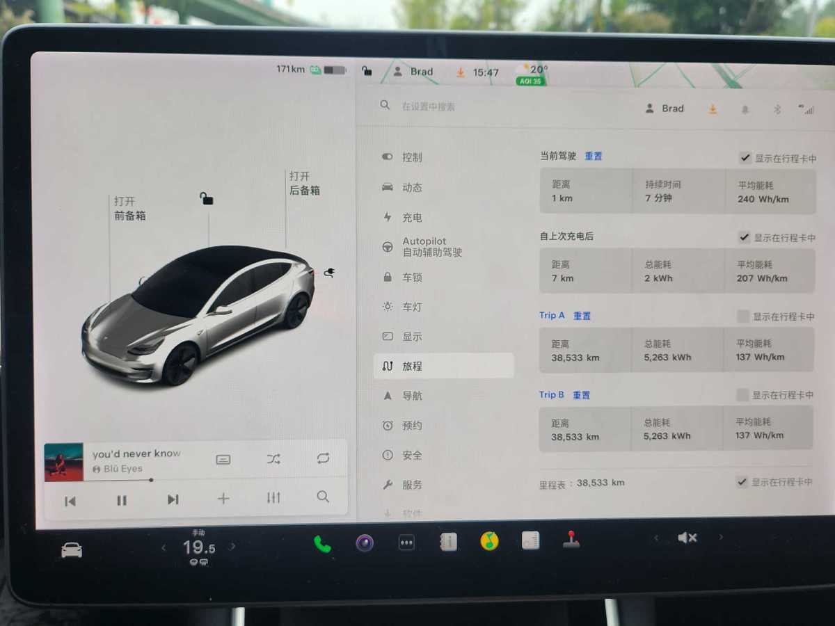 特斯拉 Model Y  2020款 改款 標準續(xù)航后驅(qū)升級版圖片