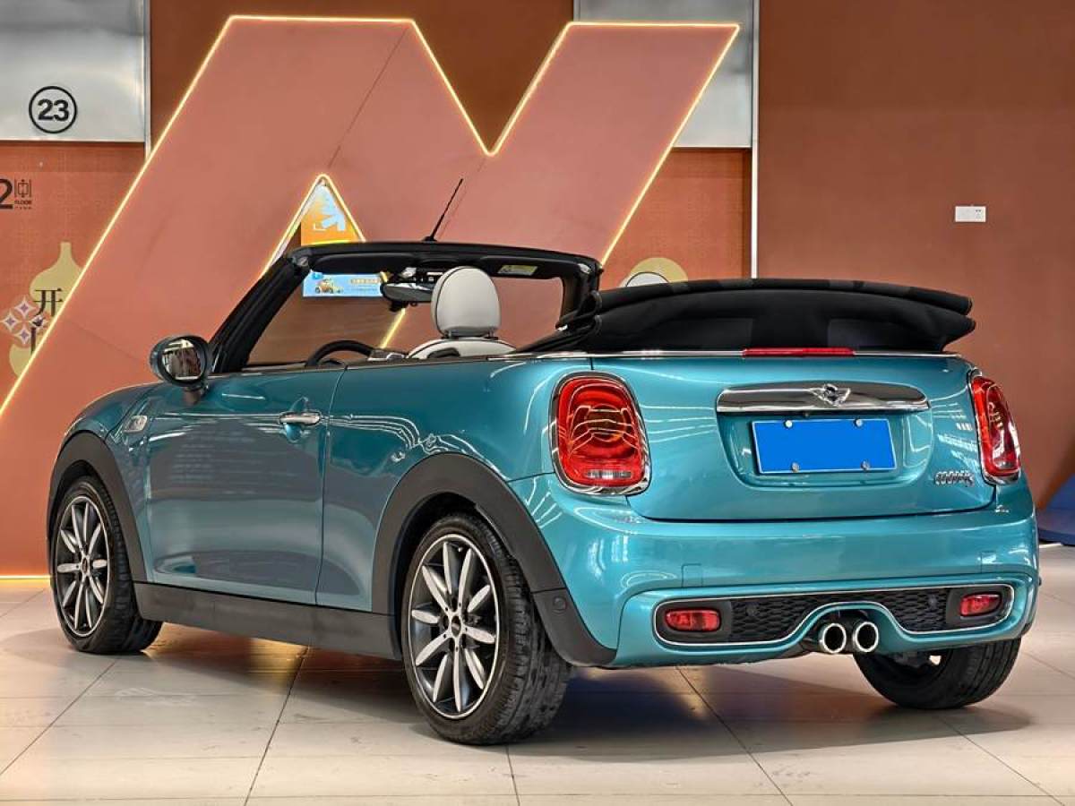 MINI MINI  2016款 2.0T COOPER S CABRIO 加勒比藍(lán)限量版圖片