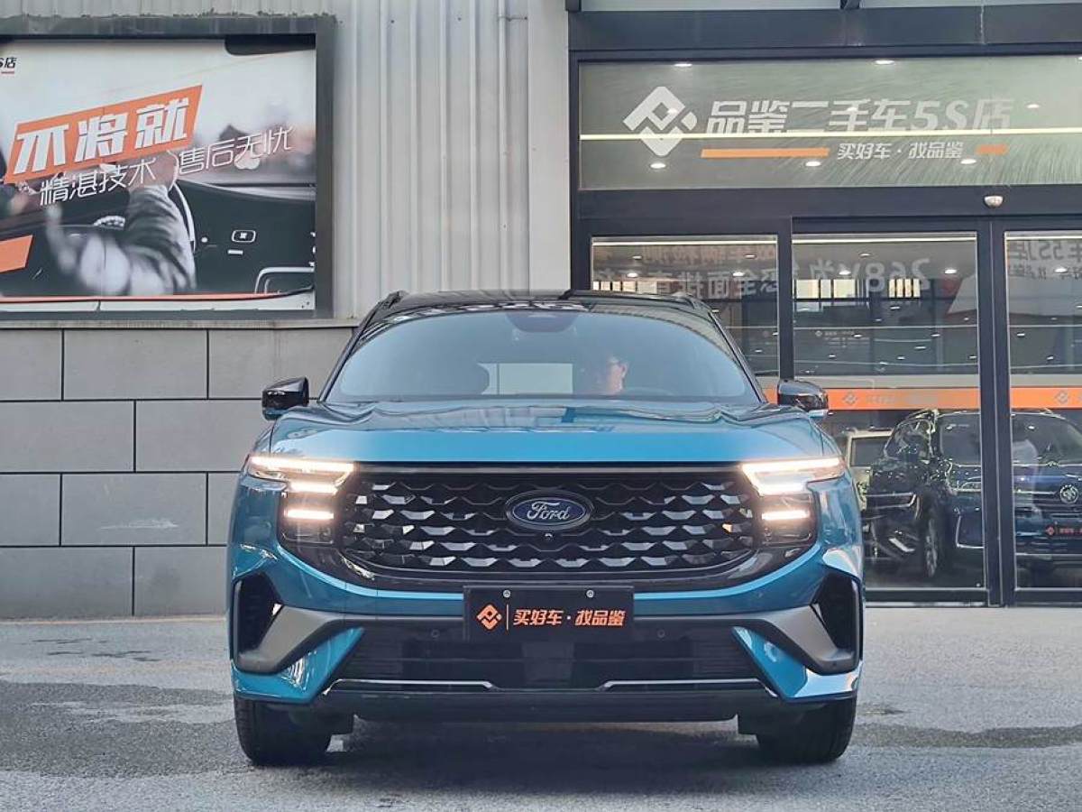 福特 銳界  2023款 銳界L 2.0T EcoBoost E-混動(dòng)四驅(qū)七座 STLine圖片