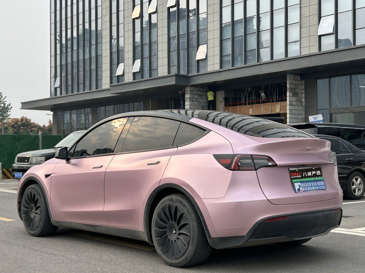 特斯拉 Model Y  2021款 改款 標(biāo)準(zhǔn)續(xù)航后驅(qū)升級版圖片