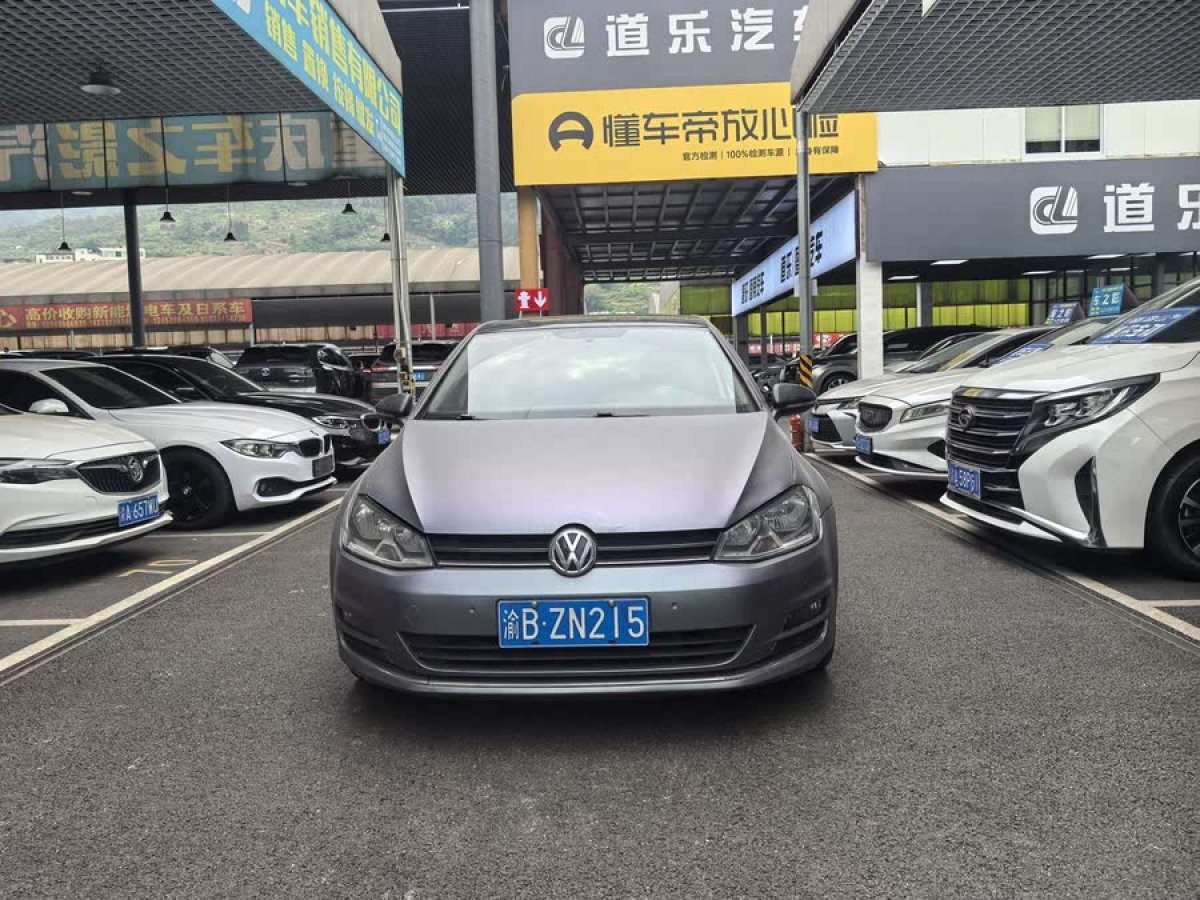 大眾 高爾夫  2017款 230TSI 自動舒適百萬輛紀(jì)念版圖片