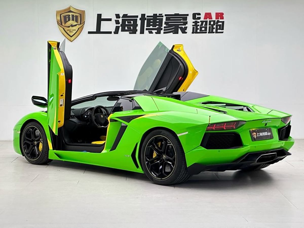 2016年8月蘭博基尼 Aventador  2013款 LP 700-4 Roadster