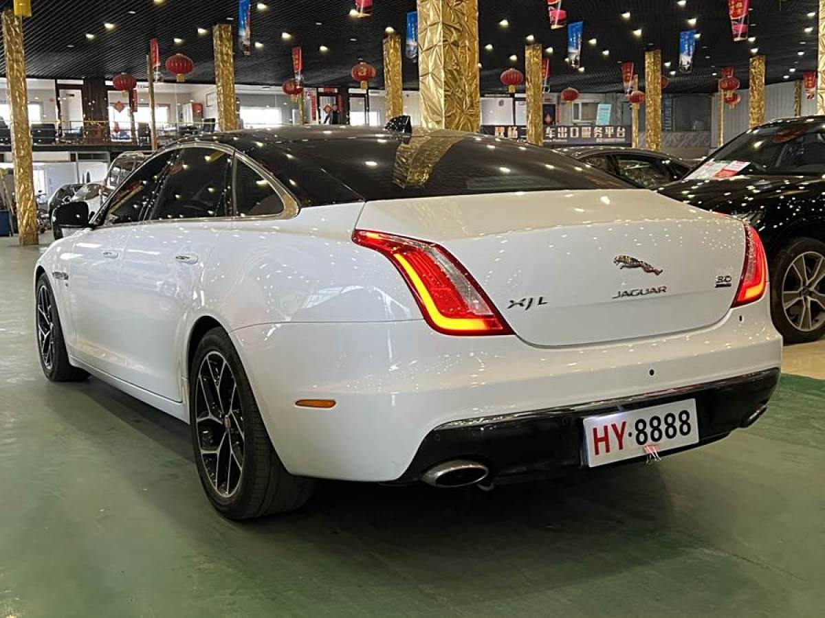 2016年9月捷豹 XJ  2016款 XJL 3.0 SC 四驅(qū)全景商務(wù)版