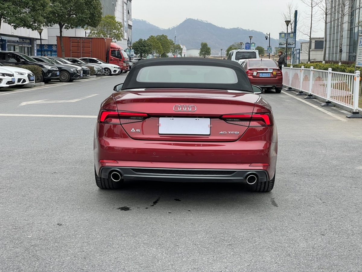 奧迪 奧迪A5  2019款 Cabriolet 40 TFSI 時(shí)尚型圖片