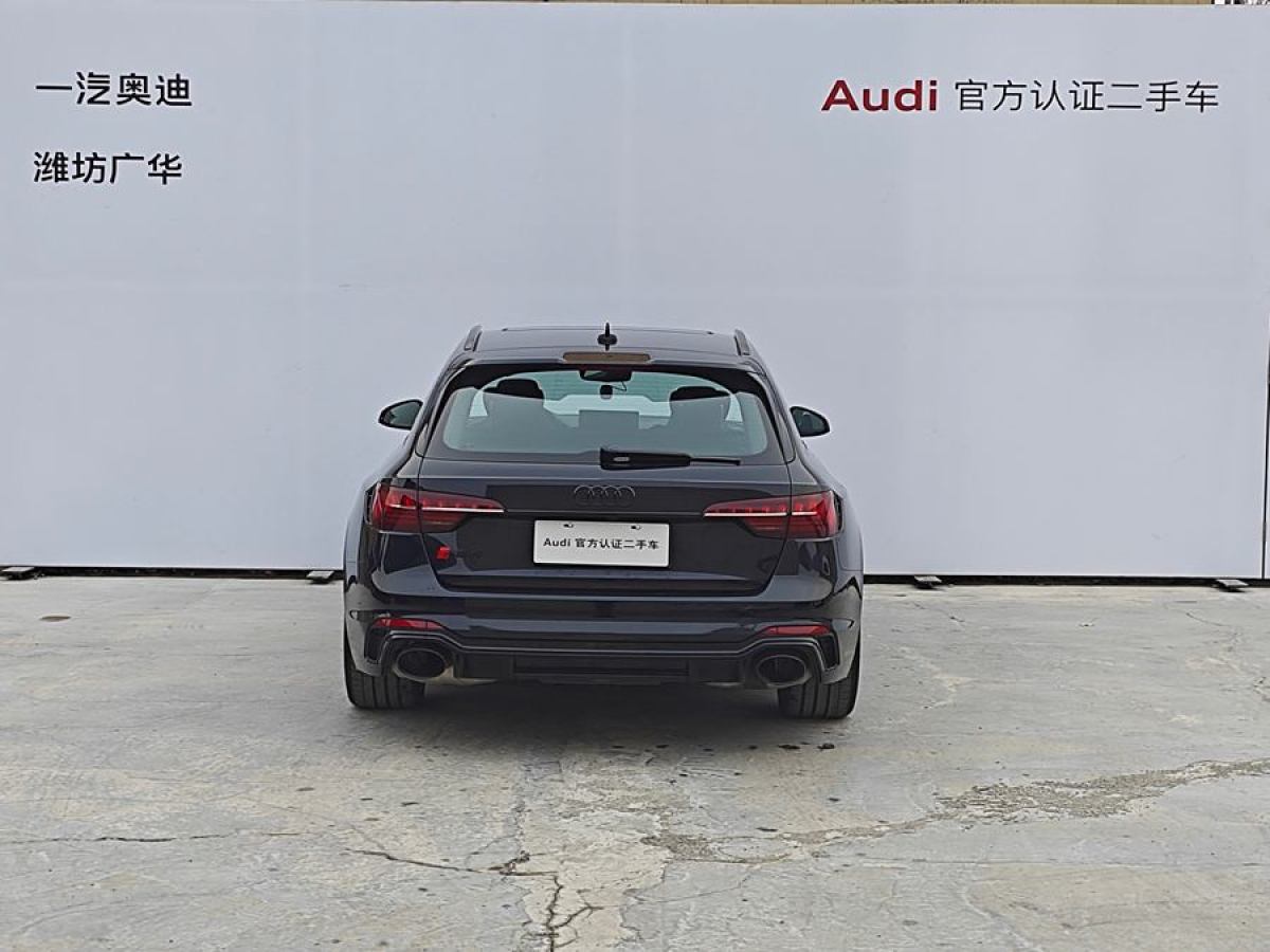 奧迪 奧迪RS 4  2023款 RS4 Avant 黑曜版圖片