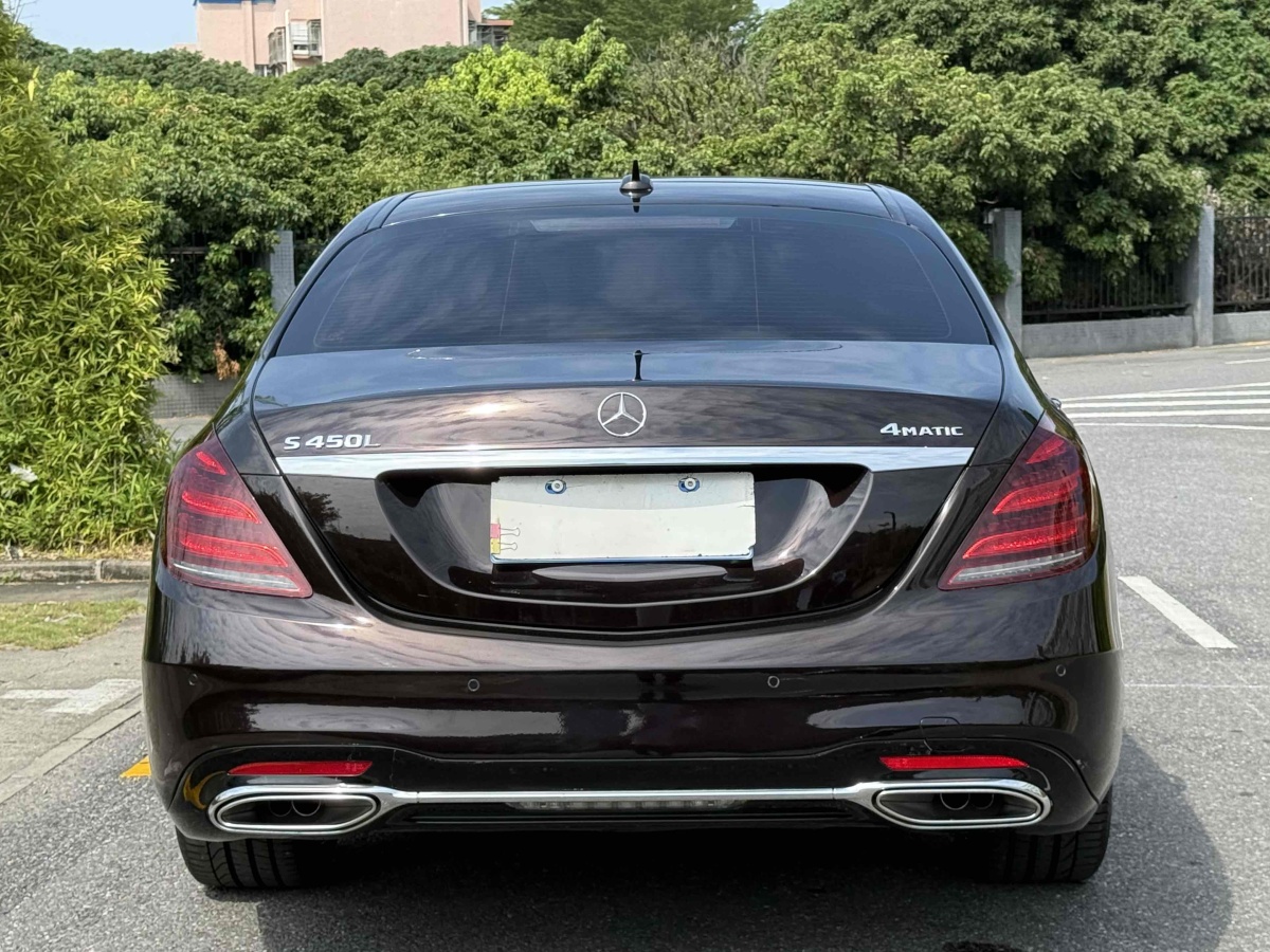 2019年2月奔馳 奔馳S級  2023款 改款 S 450 L 4MATIC