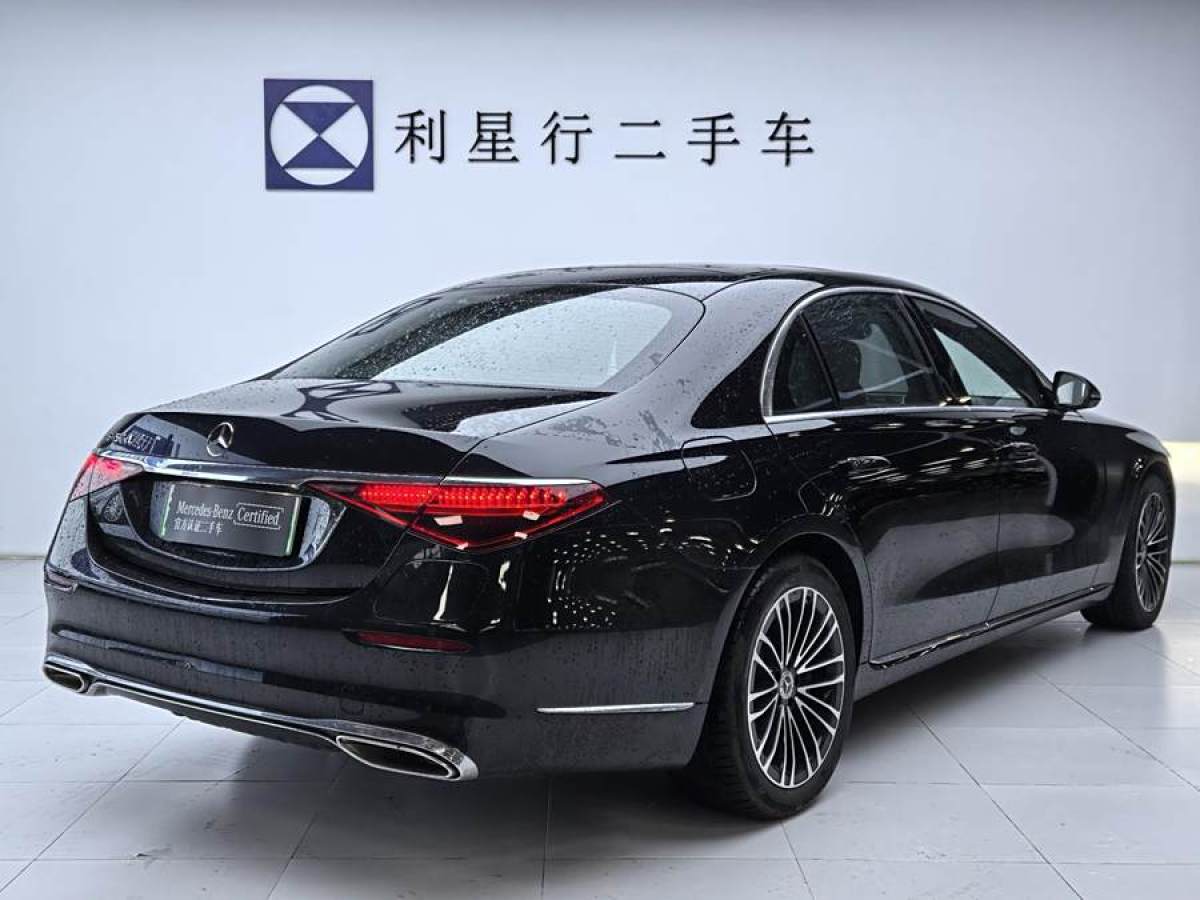 奔馳 奔馳S級新能源  2023款 改款 S 450 e L 插電式混合動力轎車圖片