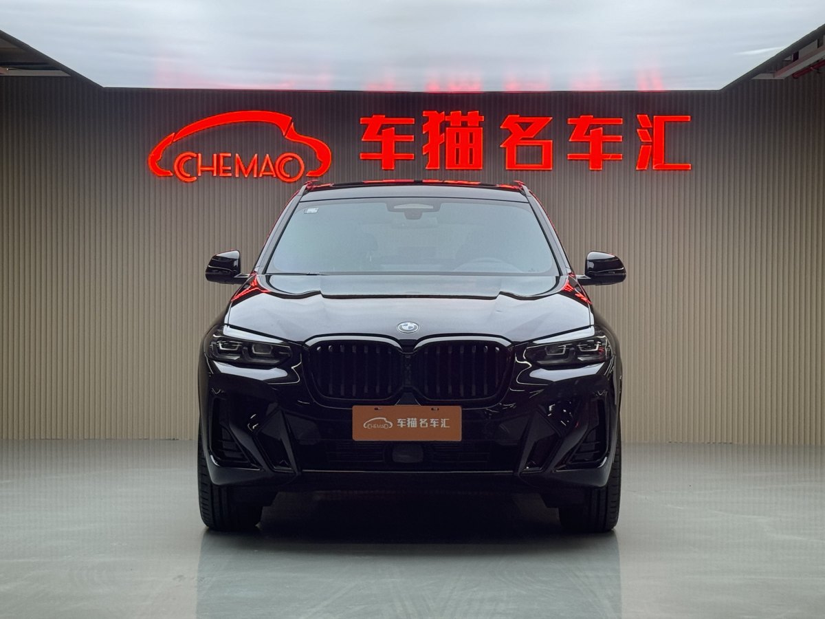 宝马 宝马X3  2022款 改款 xDrive30i 尊享型 M曜夜套装图片