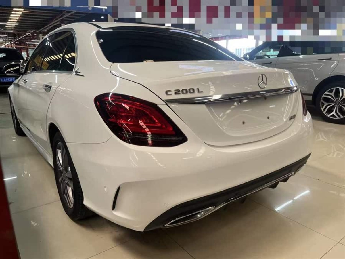 奔馳 奔馳C級  2020款 改款 C 200 L 時尚型圖片