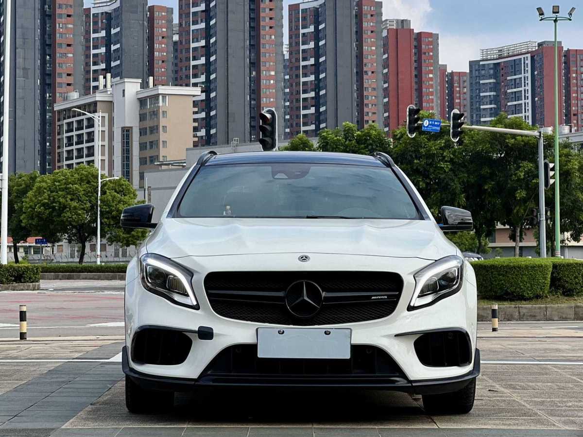 奔馳 奔馳GLA AMG  2017款 改款 AMG GLA 45 4MATIC圖片