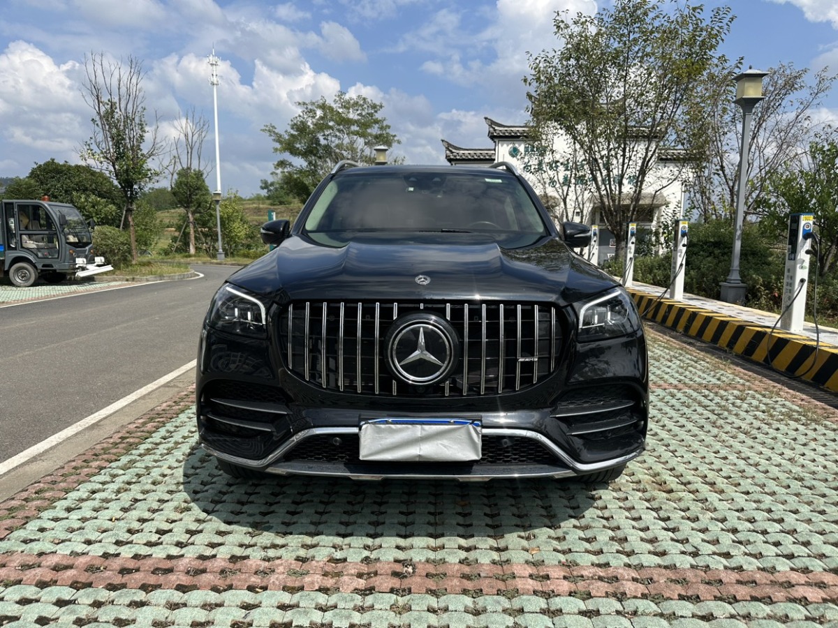 奔馳 奔馳GLS  2021款 GLS 450 4MATIC 時(shí)尚型圖片