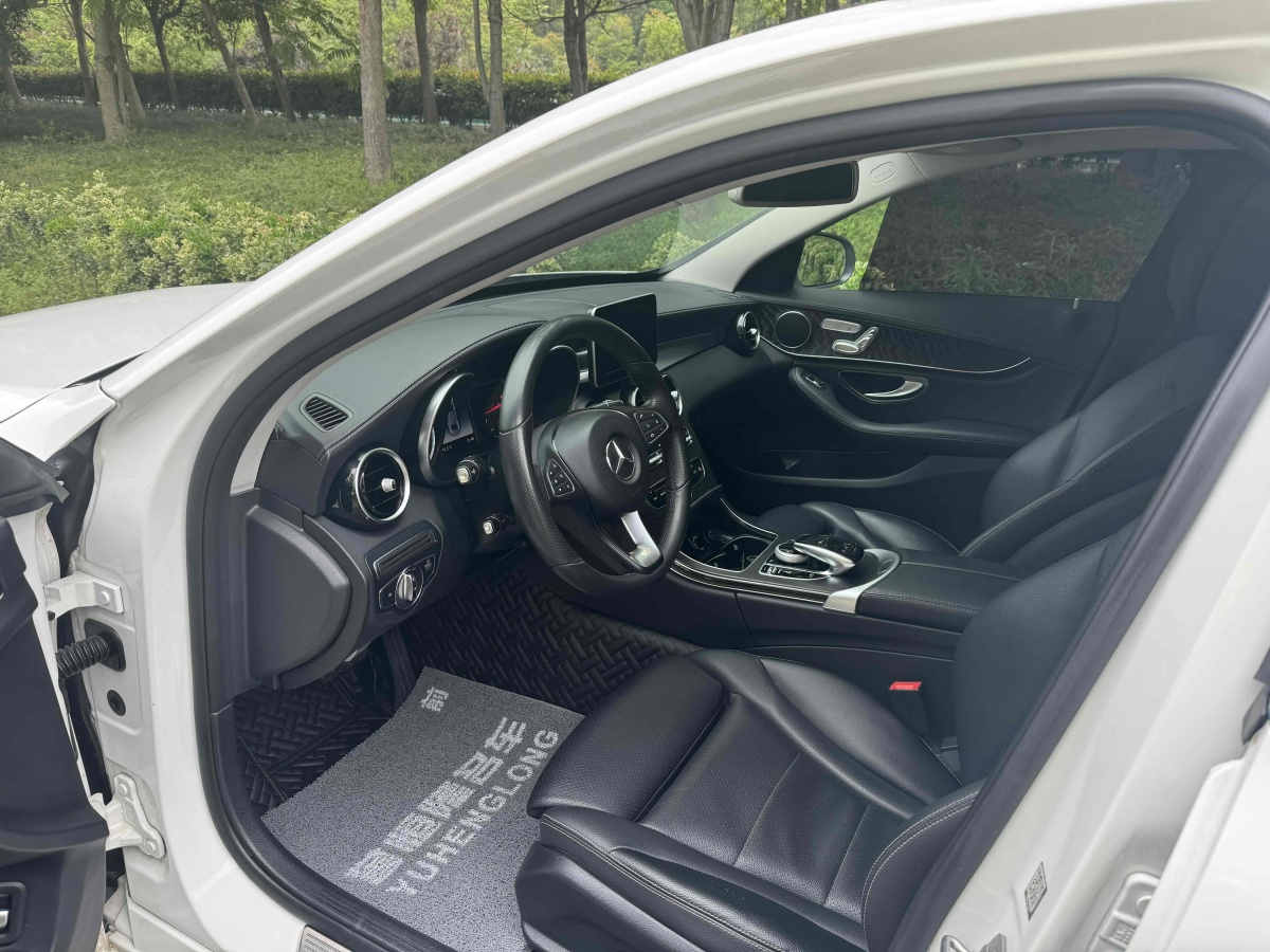 奔驰 奔驰C级  2017款 改款 C 200 L图片