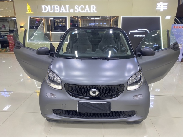 smart fortwo  2016款 1.0L 52千瓦敞篷激情版