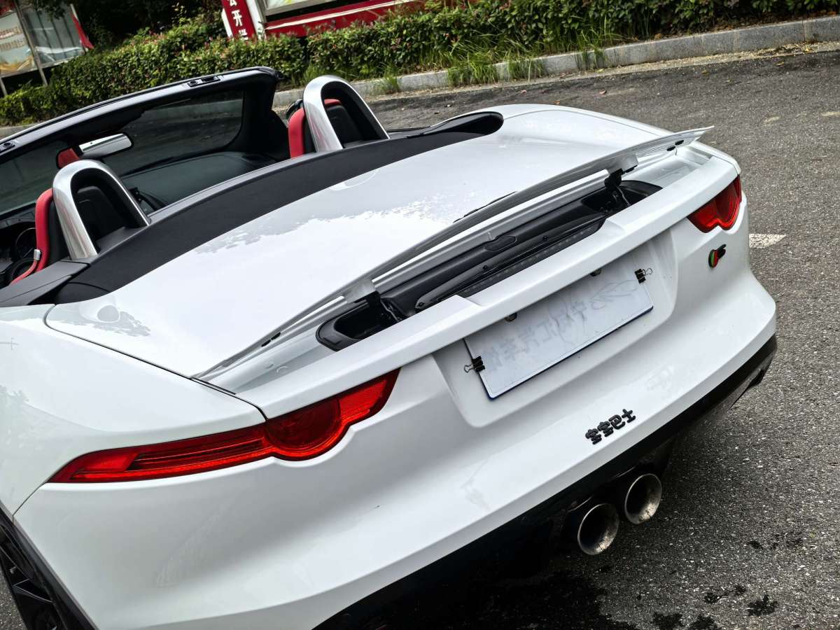 2015年9月捷豹 F-TYPE  2013款 3.0T S 敞篷版