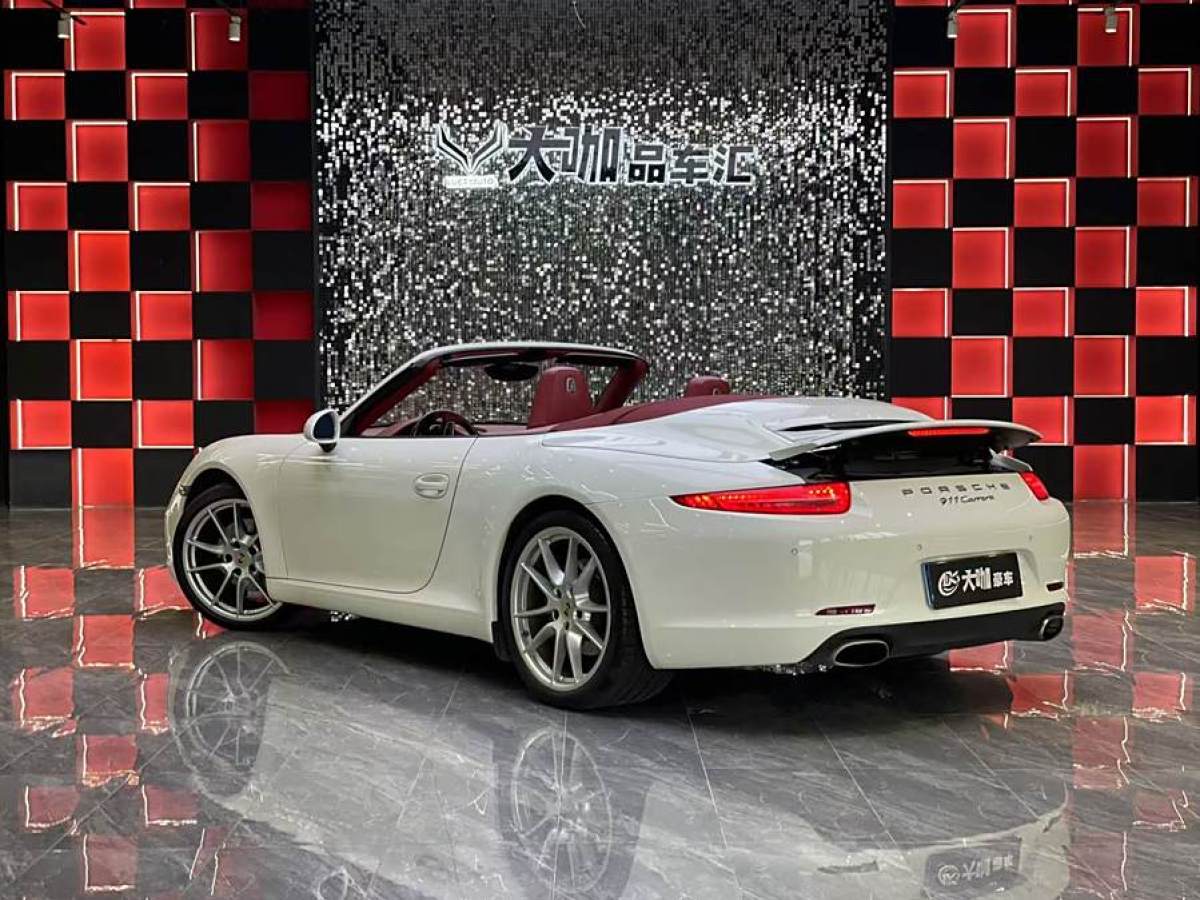 保時捷 911  2012款 Carrera Cabriolet 3.4L圖片