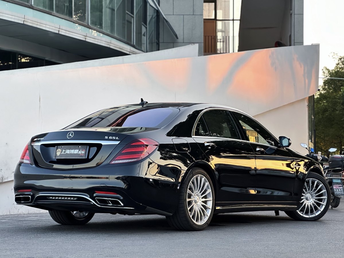 2019年5月奔馳 奔馳S級AMG  2018款 AMG S 65 L