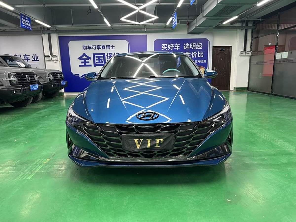 現(xiàn)代 伊蘭特  2022款 1.5L CVT LUX尊貴版圖片