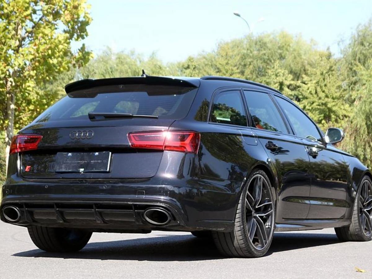 2018年9月奧迪 奧迪RS 6  2016款 RS 6 4.0T Avant