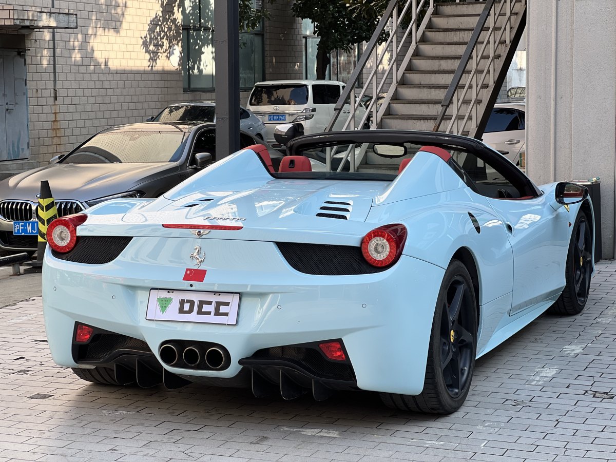 法拉利 458  2013款 4.5L Spider圖片