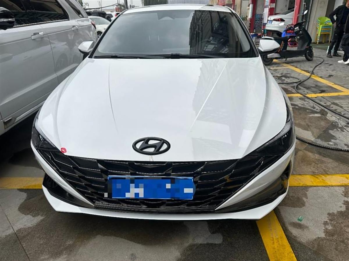 2021年6月現(xiàn)代 伊蘭特  2021款 1.5L GLX精英版